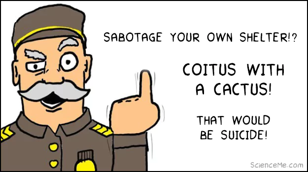 Angry army general