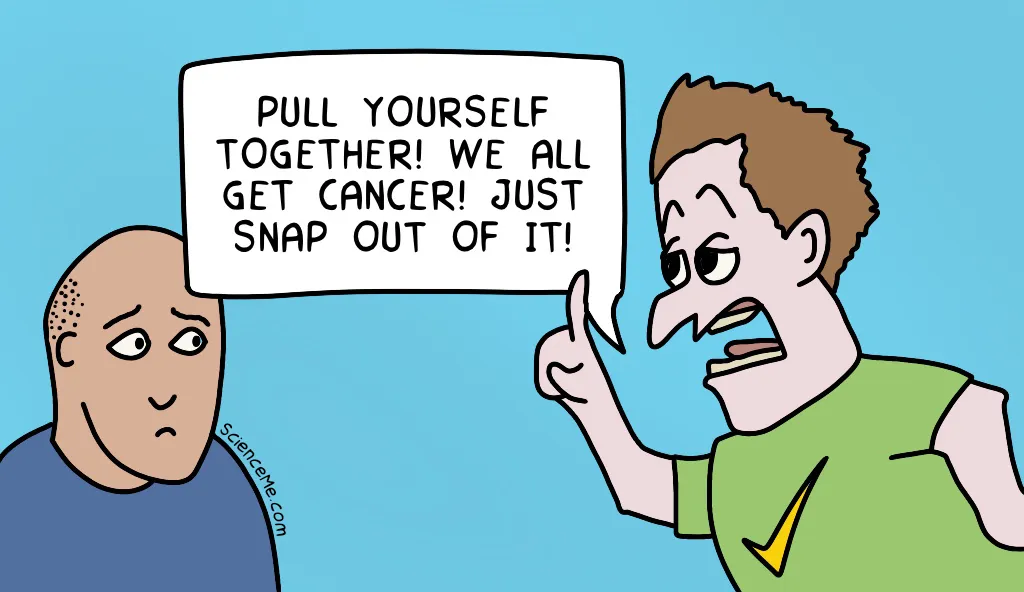 Depression symptoms have biological causes