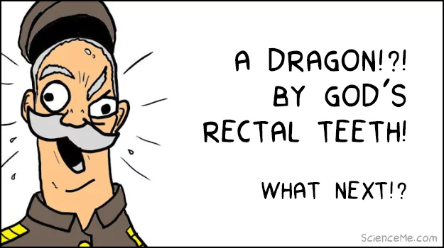 Insane cartoon
