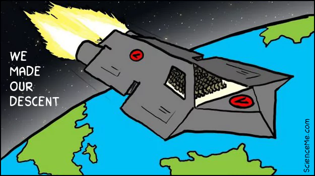 Military spaceship