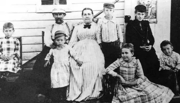 Nikola Tesla and His Family