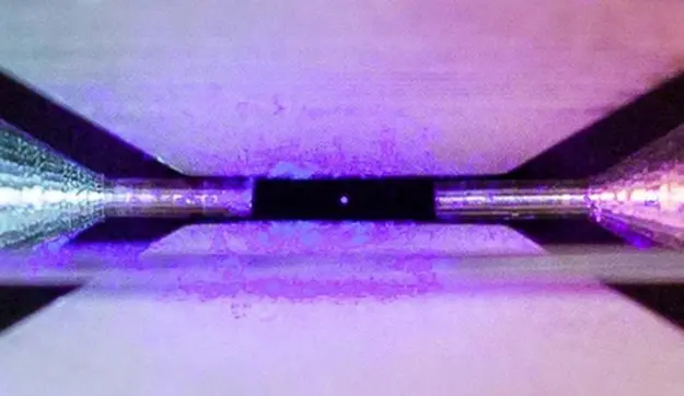 Photo of an Atom Zoomed Photo of an Atom Zoomed