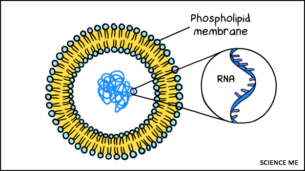 Illustration of the first cell on Earth